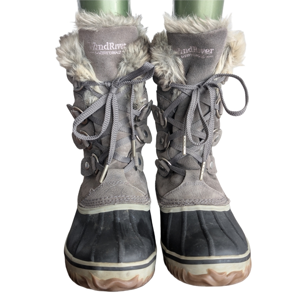 Wind River Women's 7 Grey T-max 400 Ankle‎ Winter Snow Boot